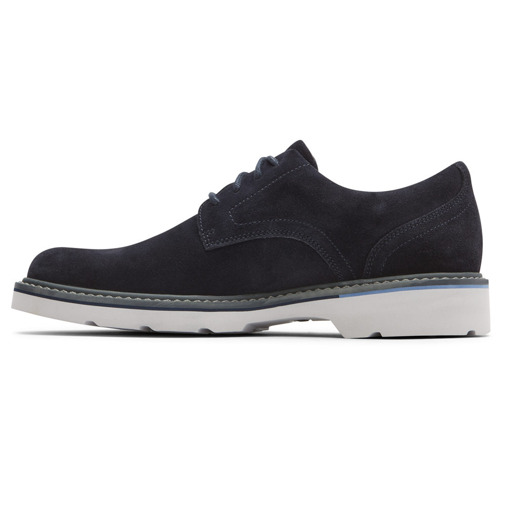 Rockport Oxfords For Mens Navy - Charlee Waterproof Plain Toe - YT4590127